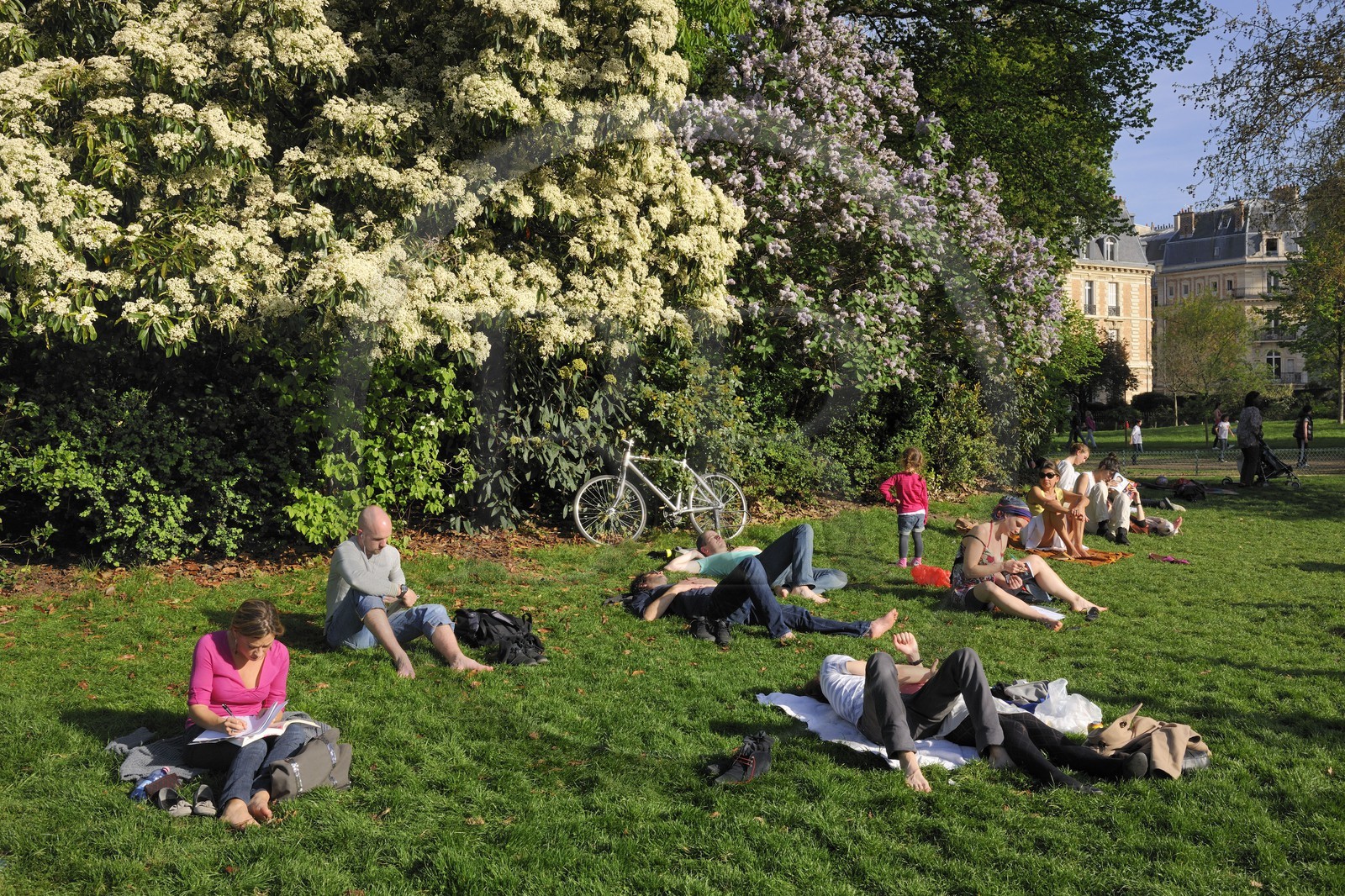 France, Paris (75), parc Monceau