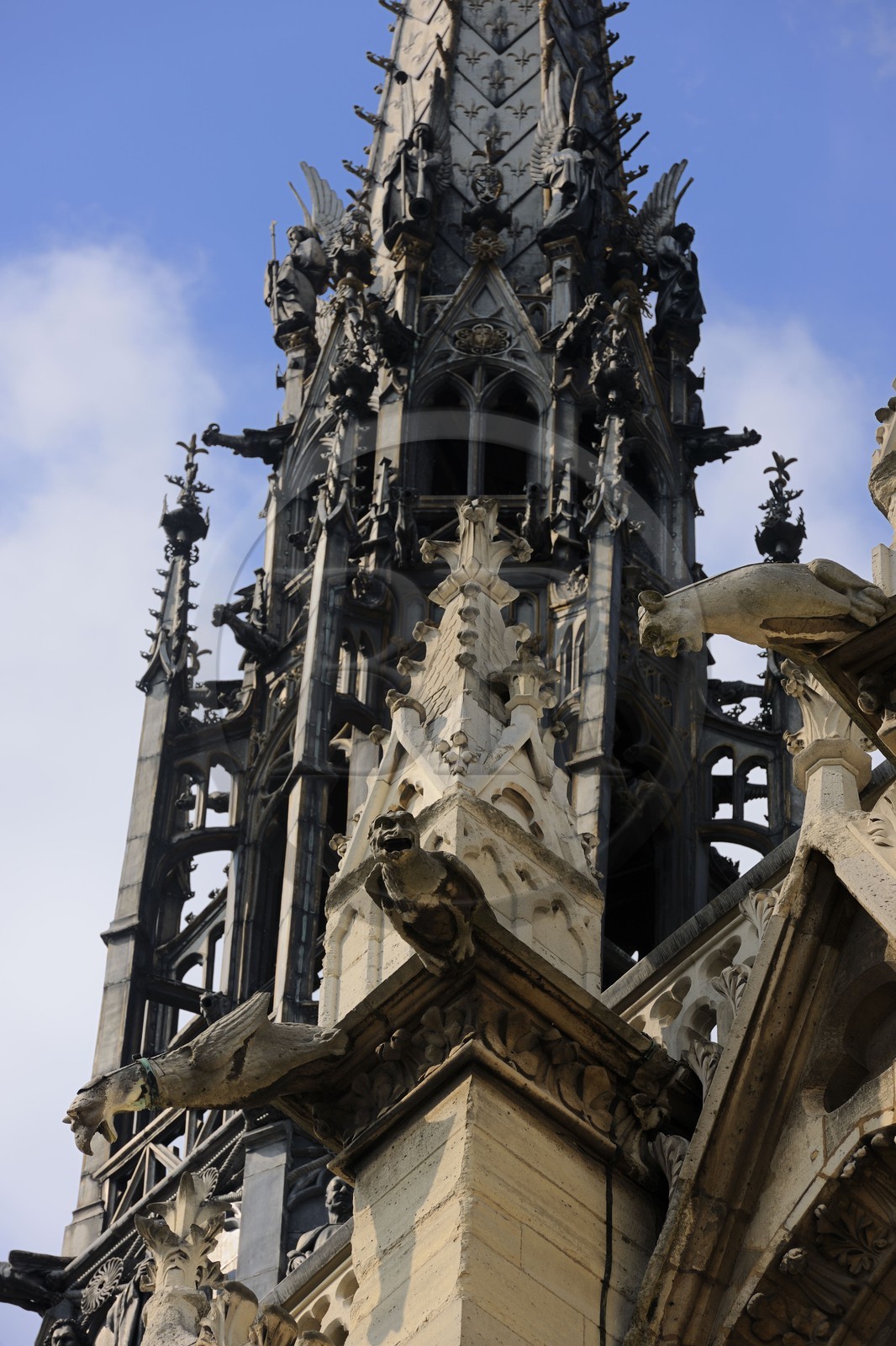 France, Paris (75), ile de la Cité, la Sainte Chapelle