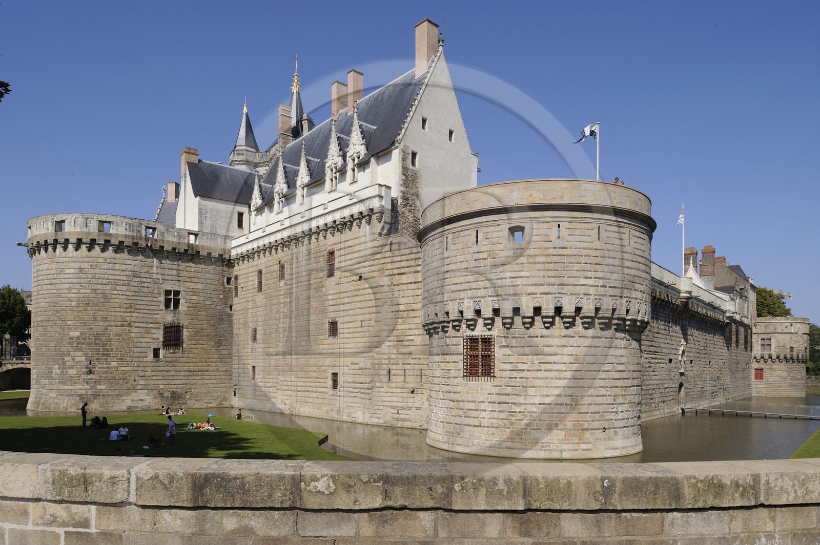 France, Loire-Atlantique (44), Nantes, le château des Ducs de Bretagne