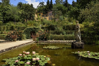 France, Alpes-Maritimes (06), Menton, jardin Serre de la Madone et la villa du major Lawrence Johnston