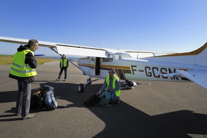 Royaume-Uni, Ecosse, Iles Orcades, Mainland, aéroport de Kirkwall