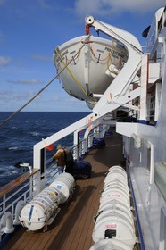 Iceland, toward Denmark Strait, cruise aboard the cruise ship Princess Danae