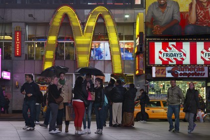 Etats-Unis, New York, Manhattan, Midtown, Times Square, Mc Donald's