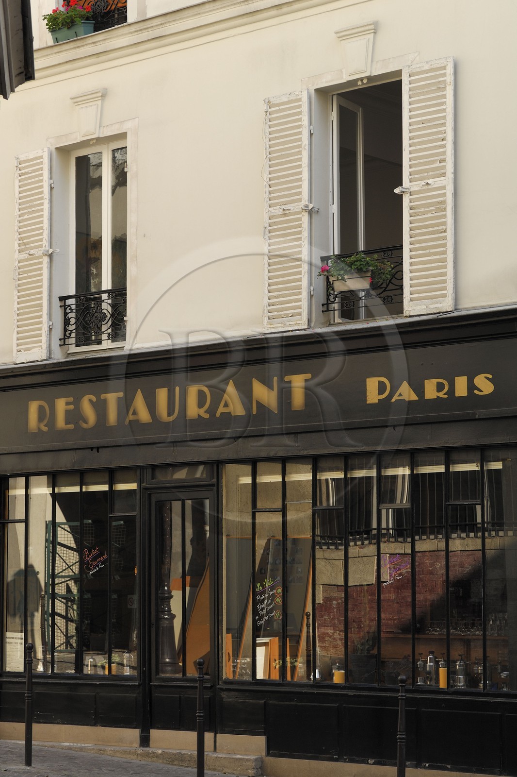 France, Paris (75), le village de Charonne, rue Saint-Blaise