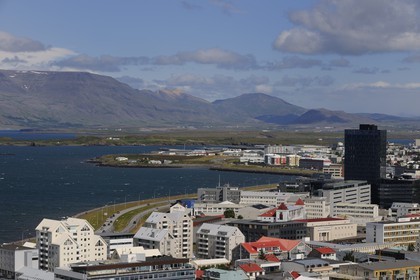 Iceland, Reykjavik, Northeast part of the city