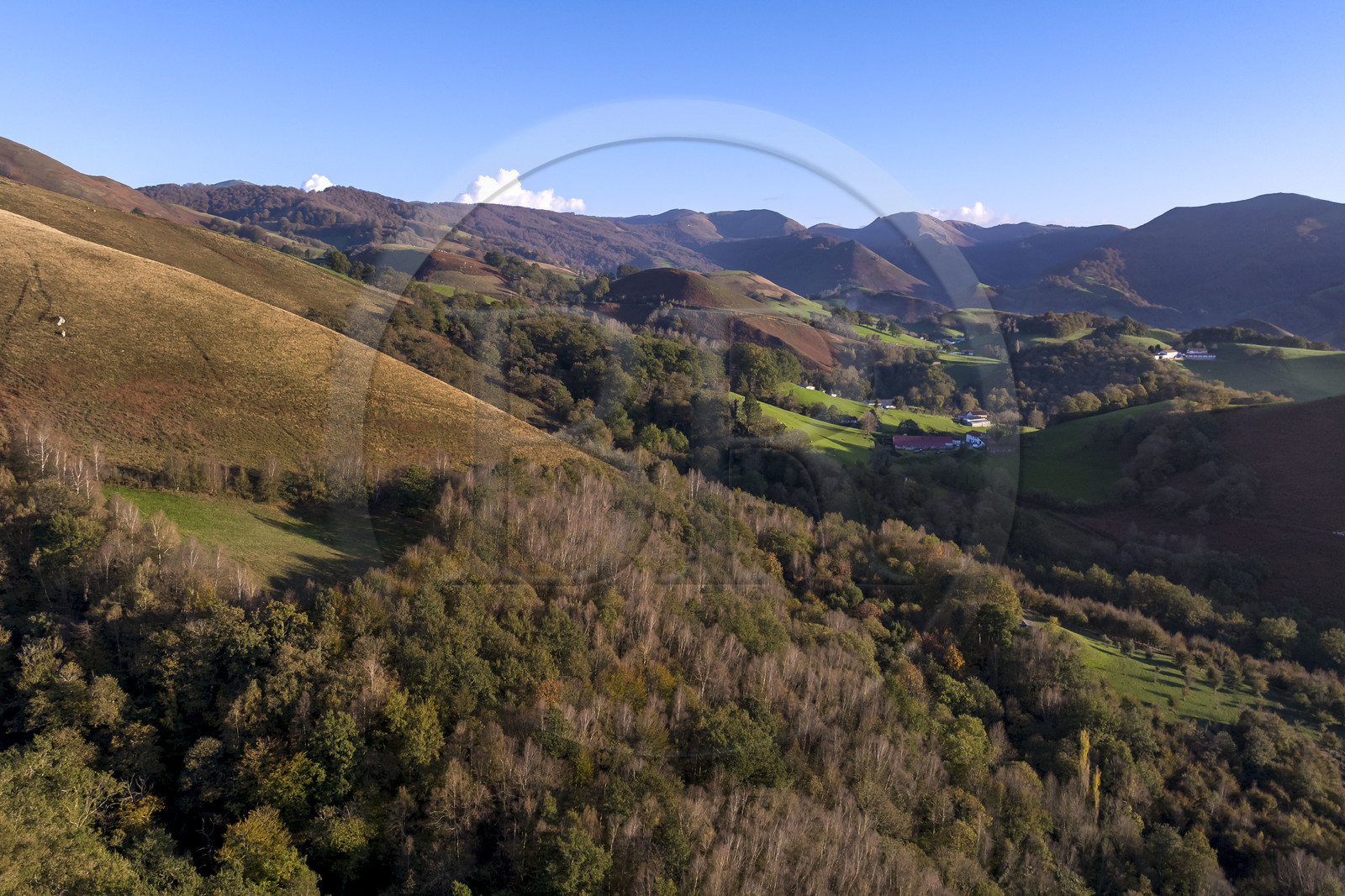 France, Pyrenees Atlantiques, Basque Country, Aldudes valley farms