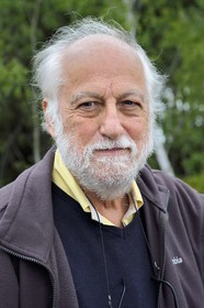 France, Puy-de-Dôme (63), Parc Naturel Régional des Volcans d'Auvergne, Chaine des Puys classée Patrimoine Mondial de l'UNESCO, Saint-Ours-les-Roches, volcan Lemptégy, ancienne carrière devenue site pédagogique ouvert au public, le volcanologue Pierre Boivin