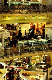 France, Paris (75), les Galeries Lafayette