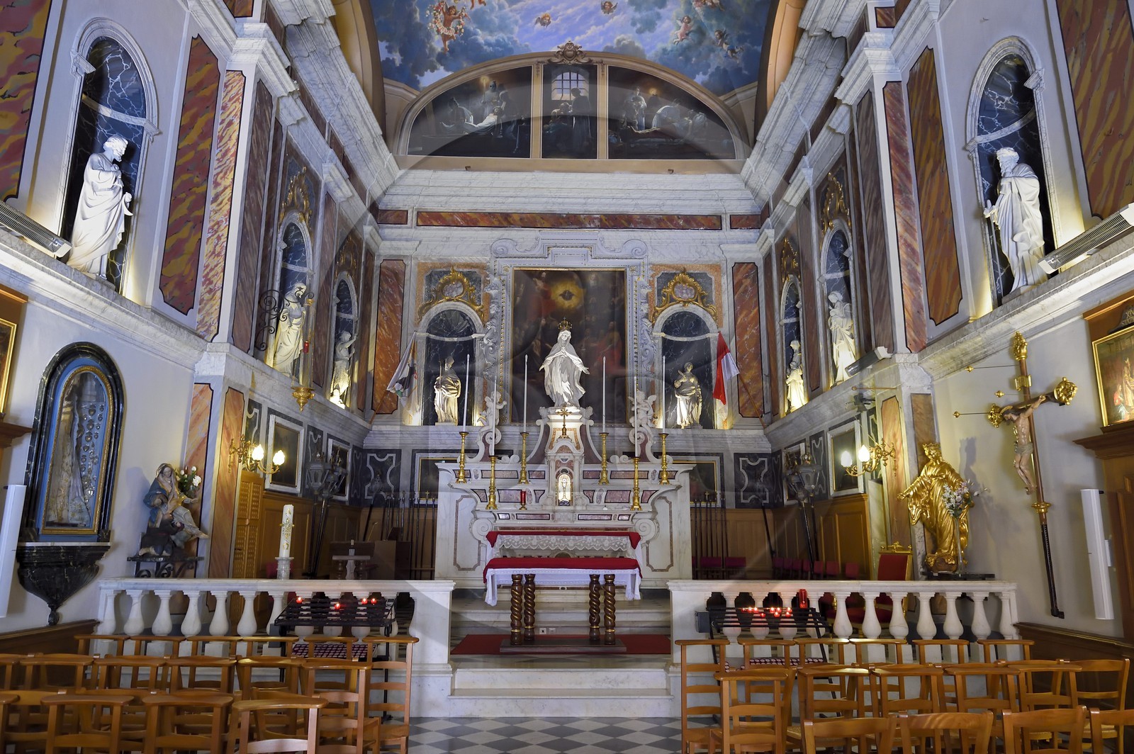 Principality of Monaco, Monaco, the old town on the Rock, Chapelle de la Miséricorde (Chapel of Mercy)