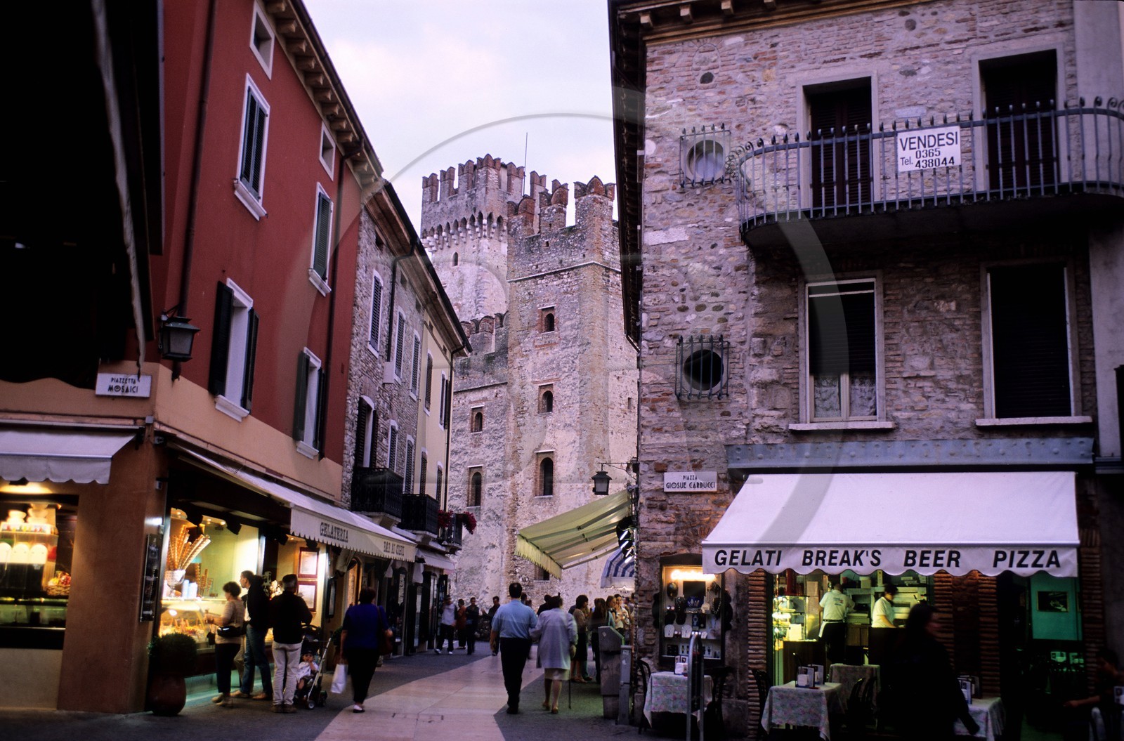 Italy, Lombardy, Sirmione fortress