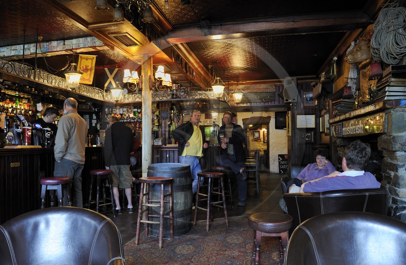 Royaume-Uni, Ecosse, Highland, Hébrides intérieures, Ile de Mull, Tobermory, the Mishnish hotel et pub