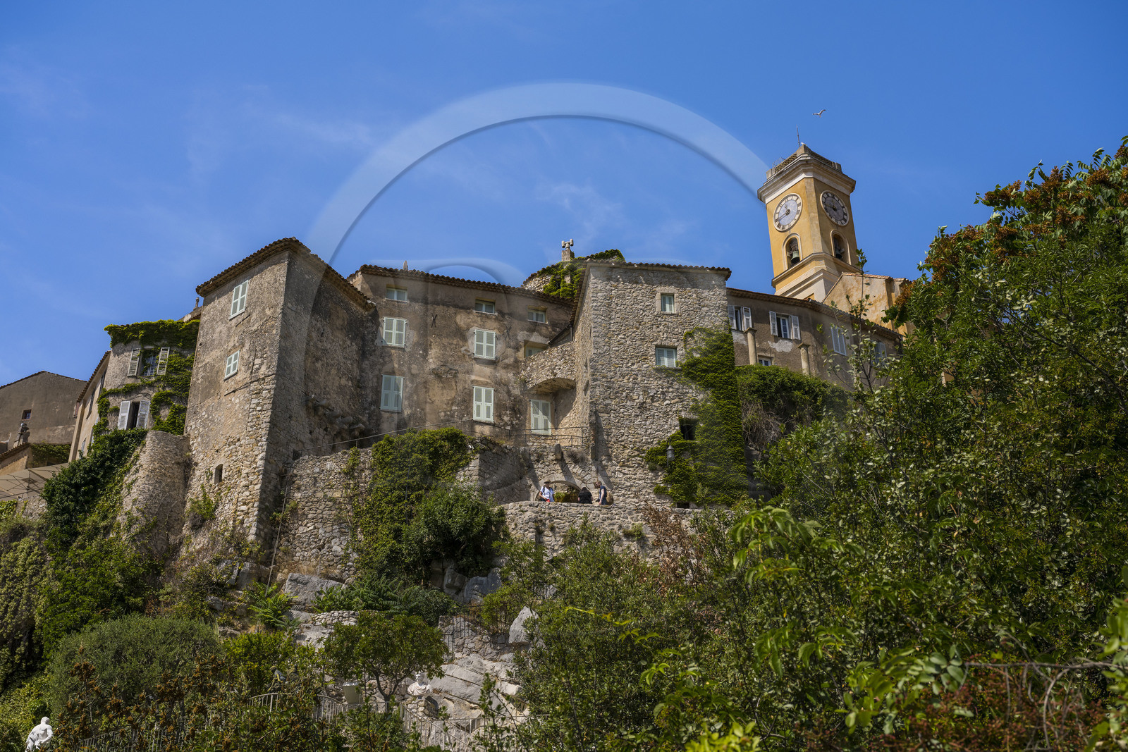 France, Alpes-Maritimes (06), le village perché d'Eze