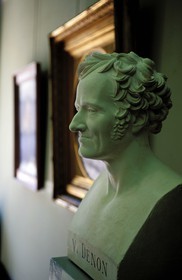 France, Saône-et-Loire (71), Châlon-sur-Saône, musée Denon, le baron Denon par Dominique Vivant