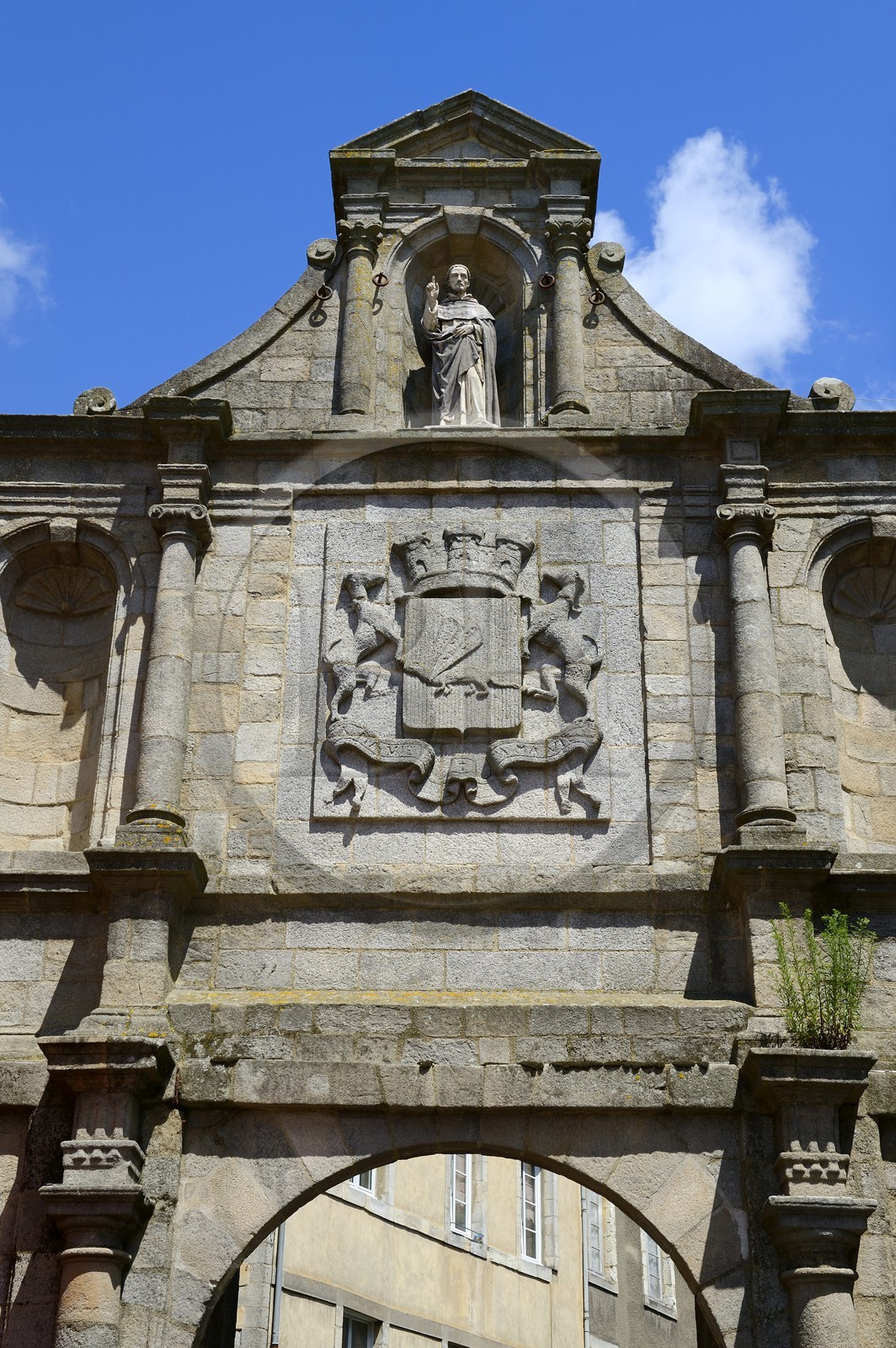 France, Gulf of Morbihan (Golfe du Morbihan), Morbihan, Vannes, Saint Vincent Gate