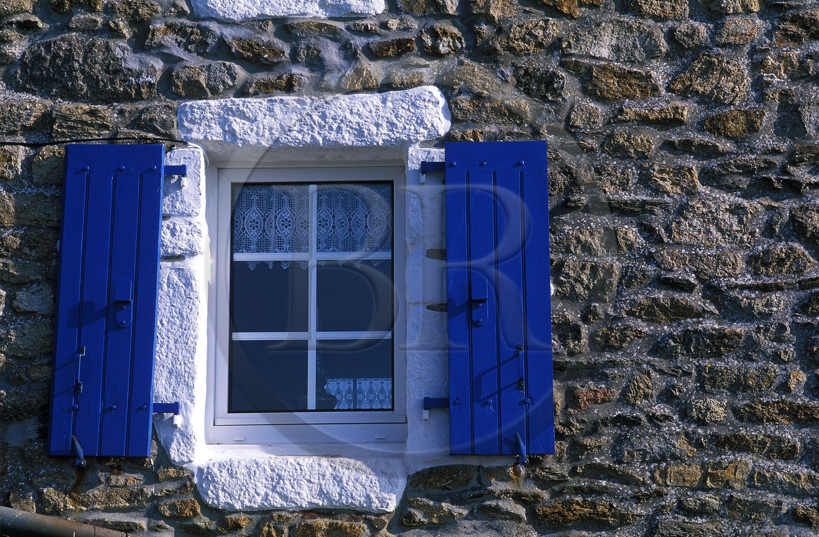 France, Finistère (29), une maison typique sur île d'Ouessant