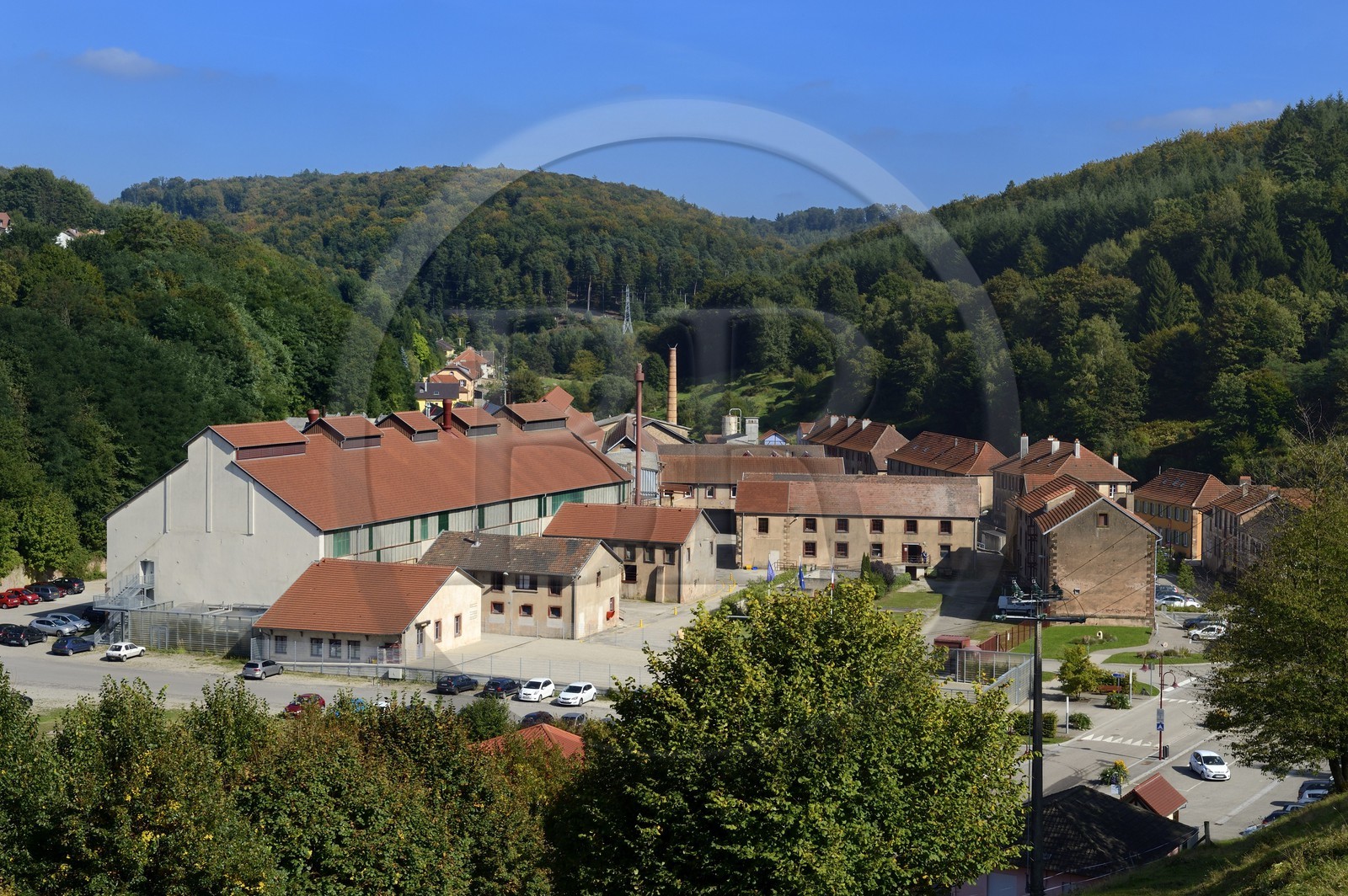France, Moselle (57), Saint-Louis-les-Bitche, la Cristallerie Saint-Louis