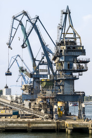 France, Morbihan, Lorient, trade port