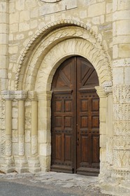 France, Charente-Maritime (17), Ile d'Oléron, l'église de Saint-Denis-d'Oléron