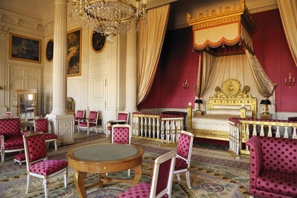 France, Yvelines, Chateau de Versailles, listed as World Heritage by UNESCO, the Grand Trianon, the Empress's bedroom
