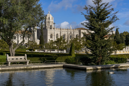 Portugal, Lisbonne, Bélem, Monastere des Hiéronymites (Mosteiro dos Jerónimos), classé Patrimoine Mondial de l'UNESCO, église Santa Maria