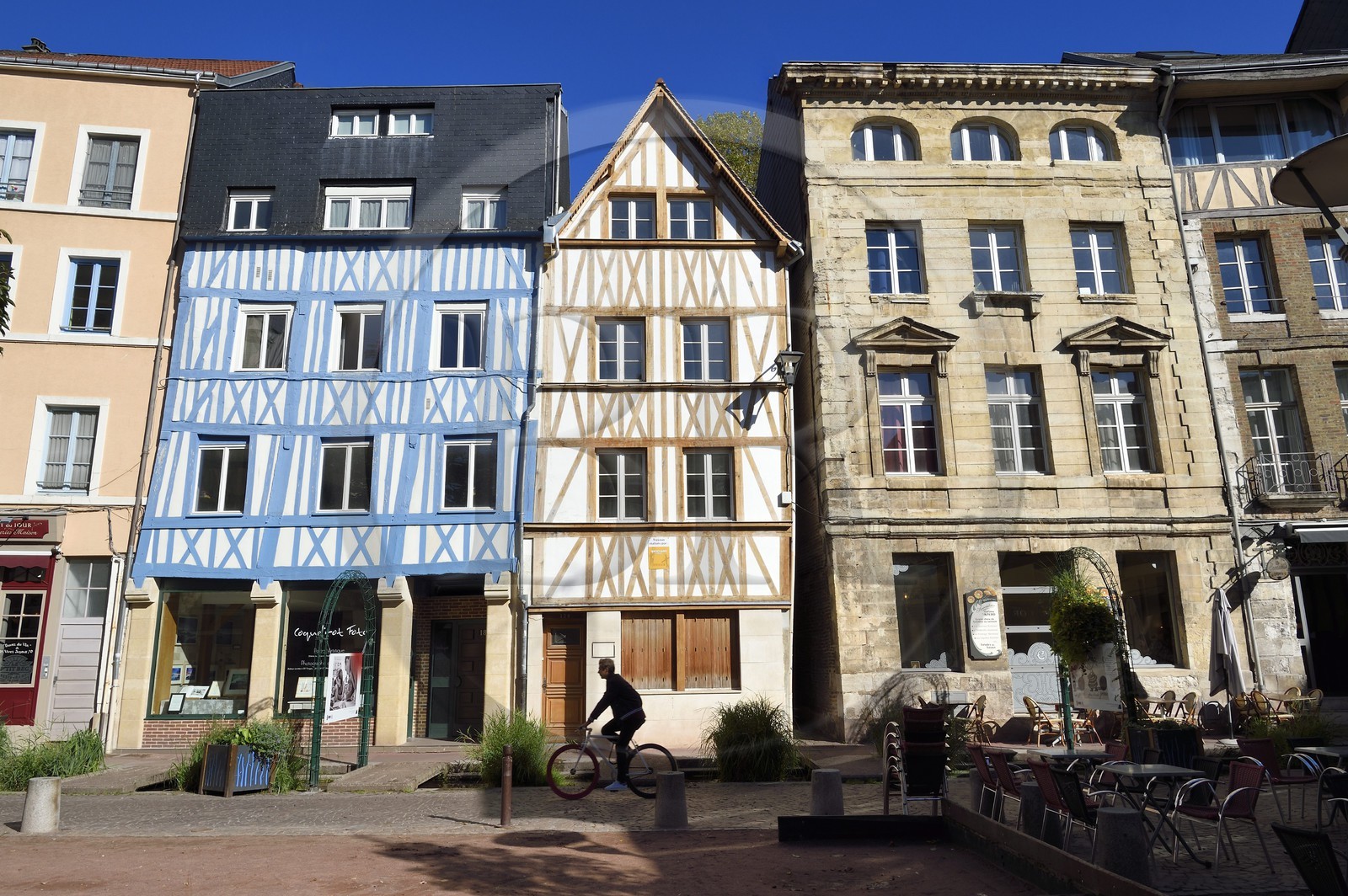 France, Seine-Maritime, Rouen, the Eau-de-Robec street