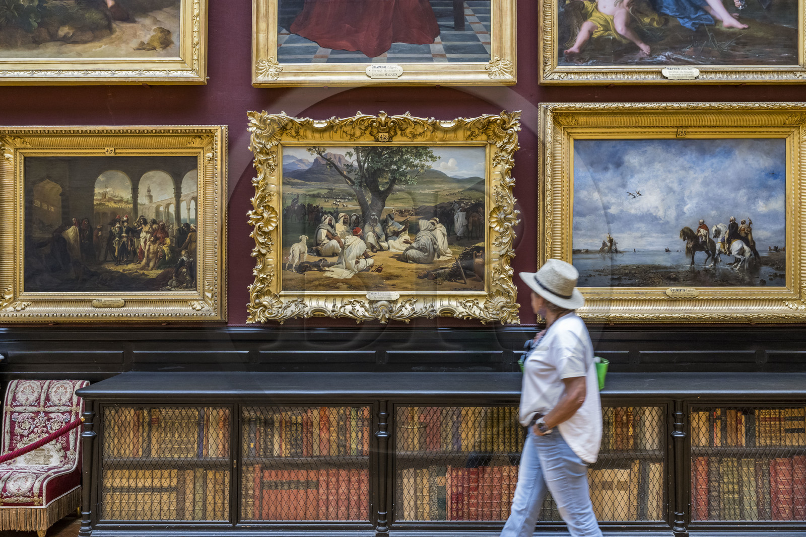 France, Oise, Chantilly, the castle of Chantilly, the Condé museum, the painting gallery