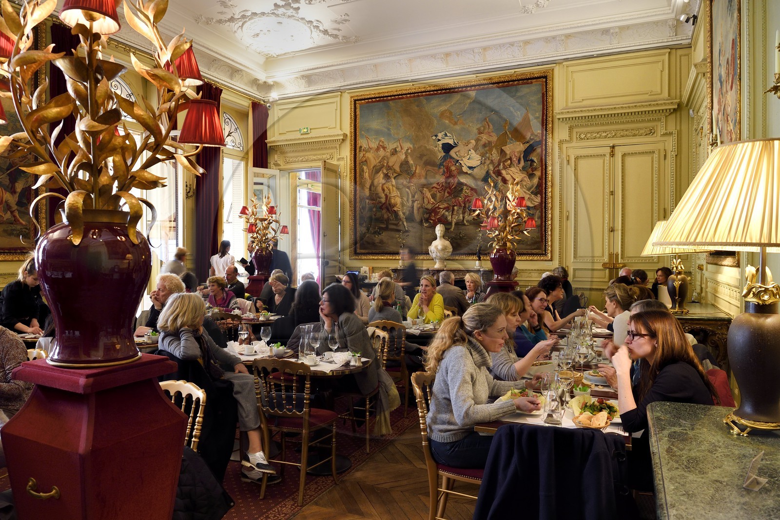 France, Paris (75), musée Jacquemart-André, le Café