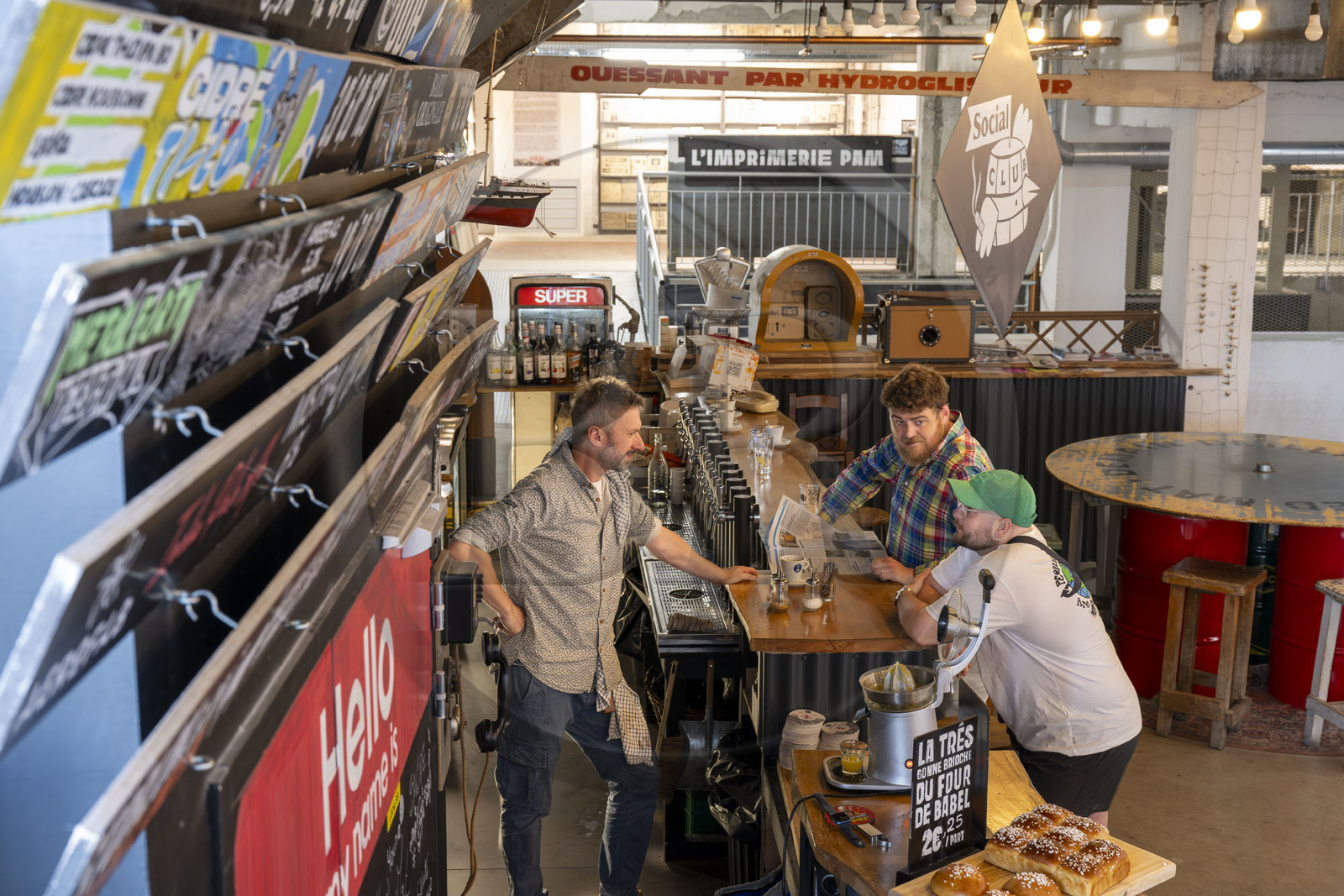 France, Finistère (29), Brest, la PAM, une ancienne imprimerie devenue tiers lieu