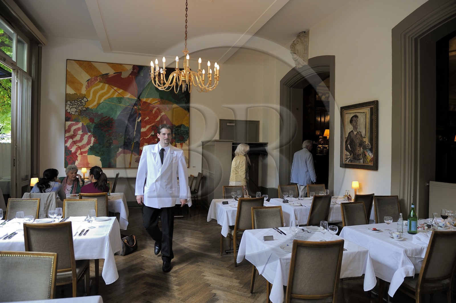 Switzerland, Basel, Kunsthalle, the restaurant