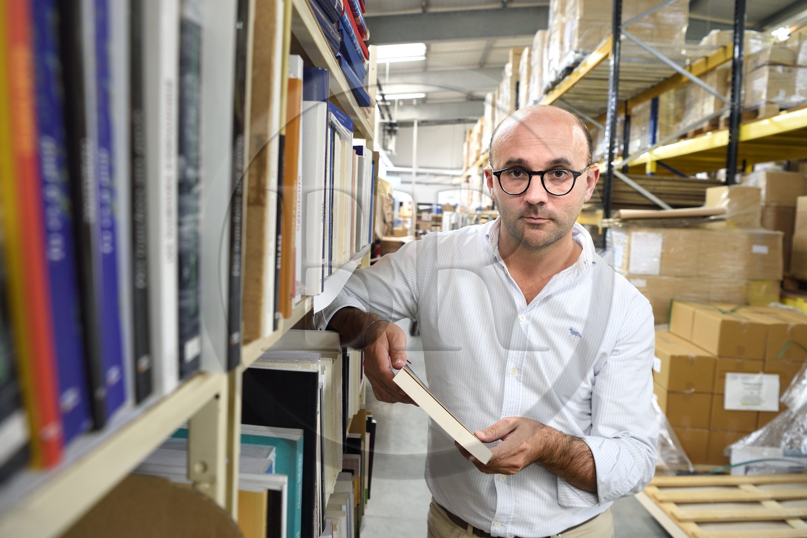 France, Pyrénées-Atlantiques (64), Pays-Basque, Biarritz, Jean Le Gall directeur général des Editions Atlantica