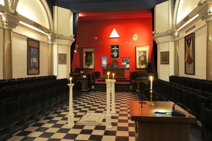 France, Paris, Grand Lodge of France (GLDF), Masonic Temple