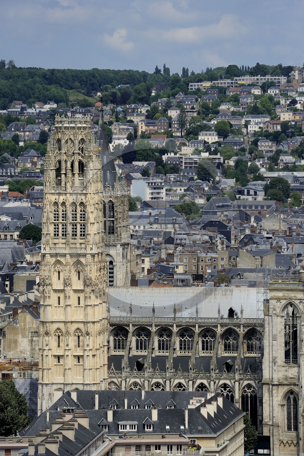 France, Seine Maritime, Rouen, Notre Dame of Rouen Cathedral, the Tour de Beurre (Butter Tower)