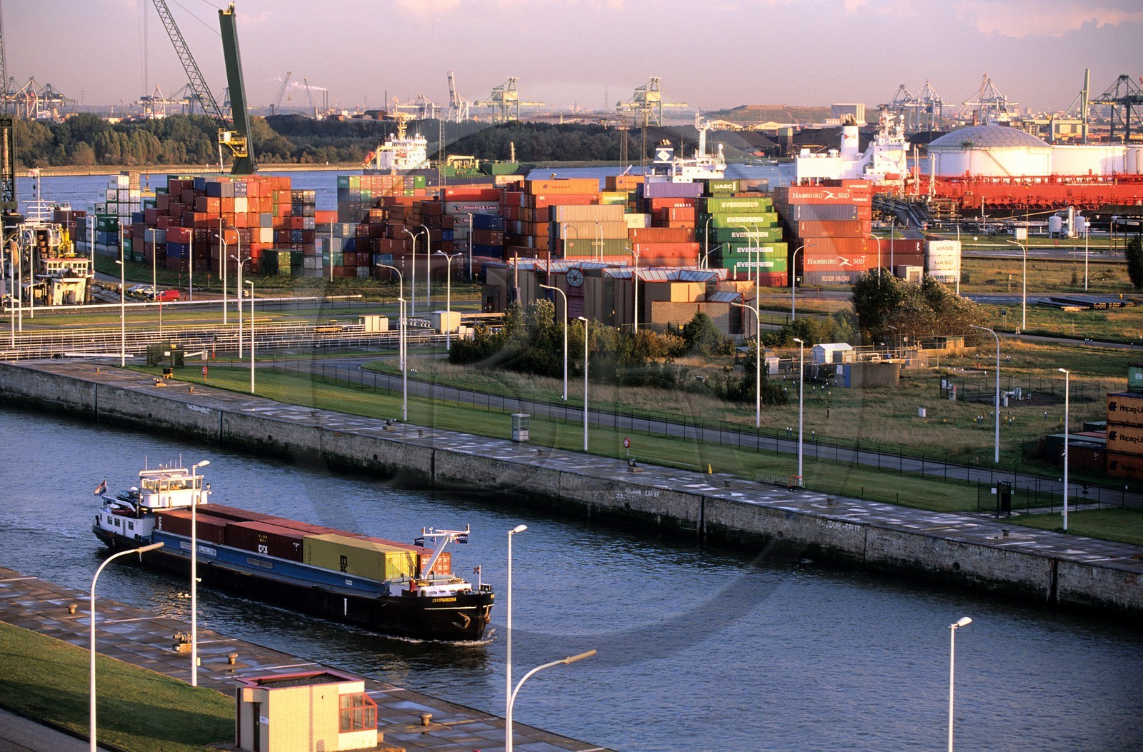 Belgium, Antwerp (Antwerpen), the industrial and commercial harbour
