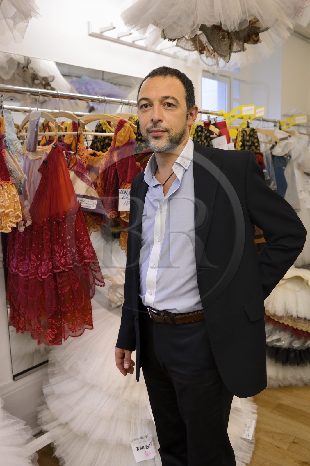 France, Paris (75), Opéra Garnier, Xavier Ronze dirige les ateliers du costume