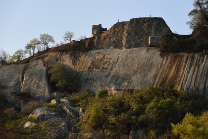 Zimbabwe, province de Masvingo, les ruines du site archéologique du Grand Zimbabwe, classé Patrimoine Mondial de l'UNESCO, Xème au XVème siècle, les Ruines de la colline (Hill Complex)