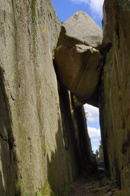 Suède, Västra Götaland, Fjällbacka, Le rocher de Vetterberget