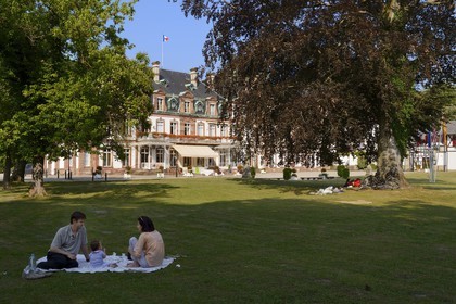 France, Bas Rhin (67), Strasbourg, le chateau de Pourtalès (XVIIIème siècle)