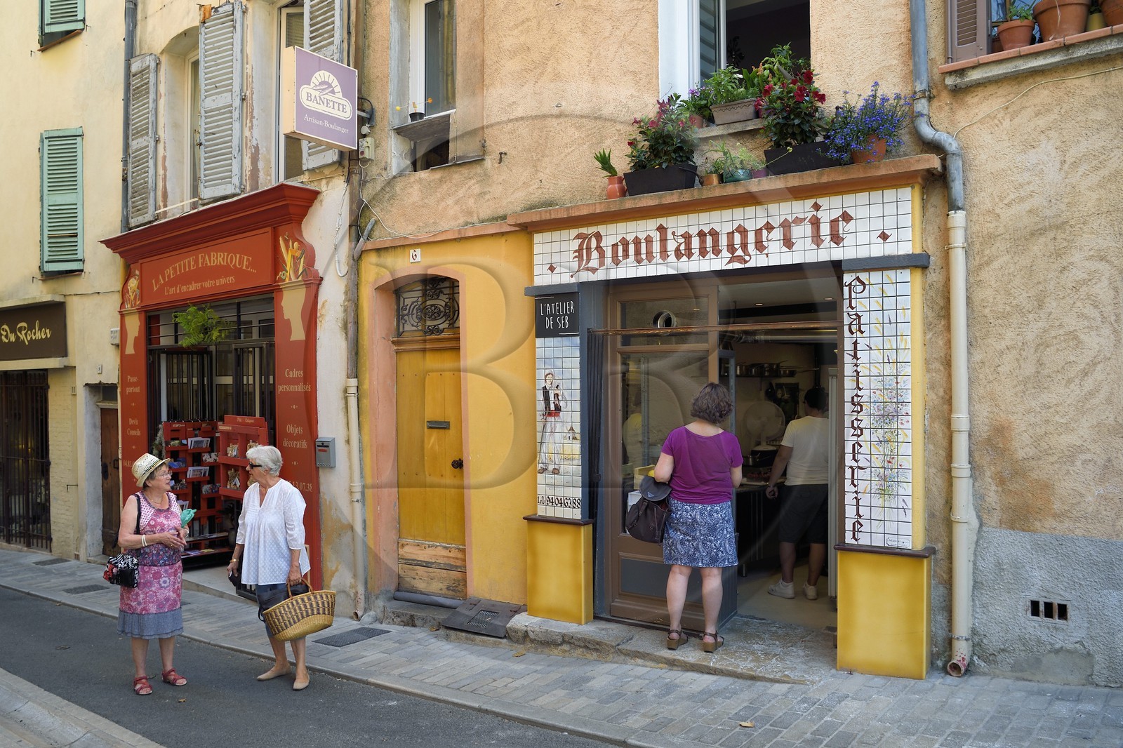 France, Var, Provence Verte, Cotignac, bakery