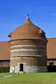 France, Seine-Maritime (76), Côte d'Albatre, Pays de Caux, Varengeville-sur-Mer, le Manoir d'Ango, le colombier