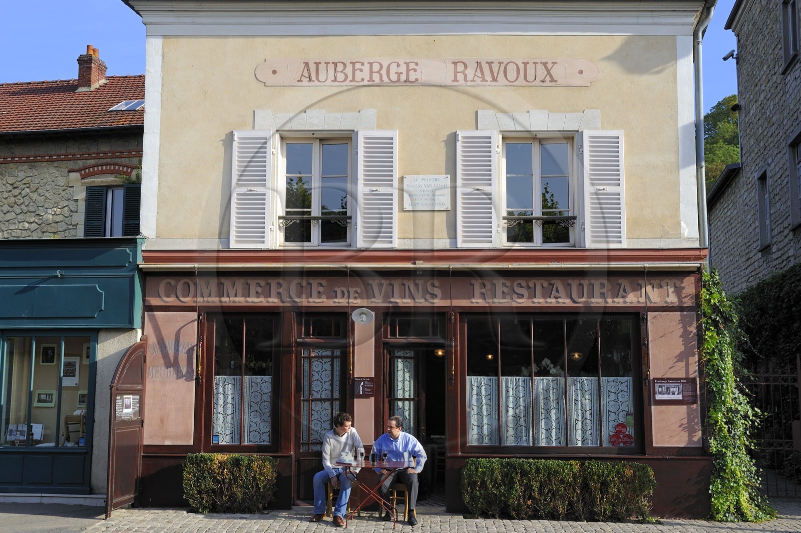 France, Val-d'Oise (95), parc naturel régional du Vexin français, Auvers-sur-Oise, auberge Ravoux où Van Gogh logea avant sa mort