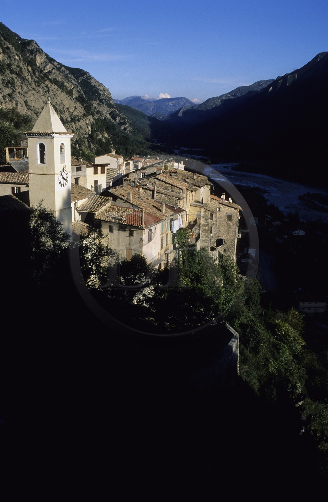 France, Alpes-Maritimes (06), village perché de Touet-sur-Var