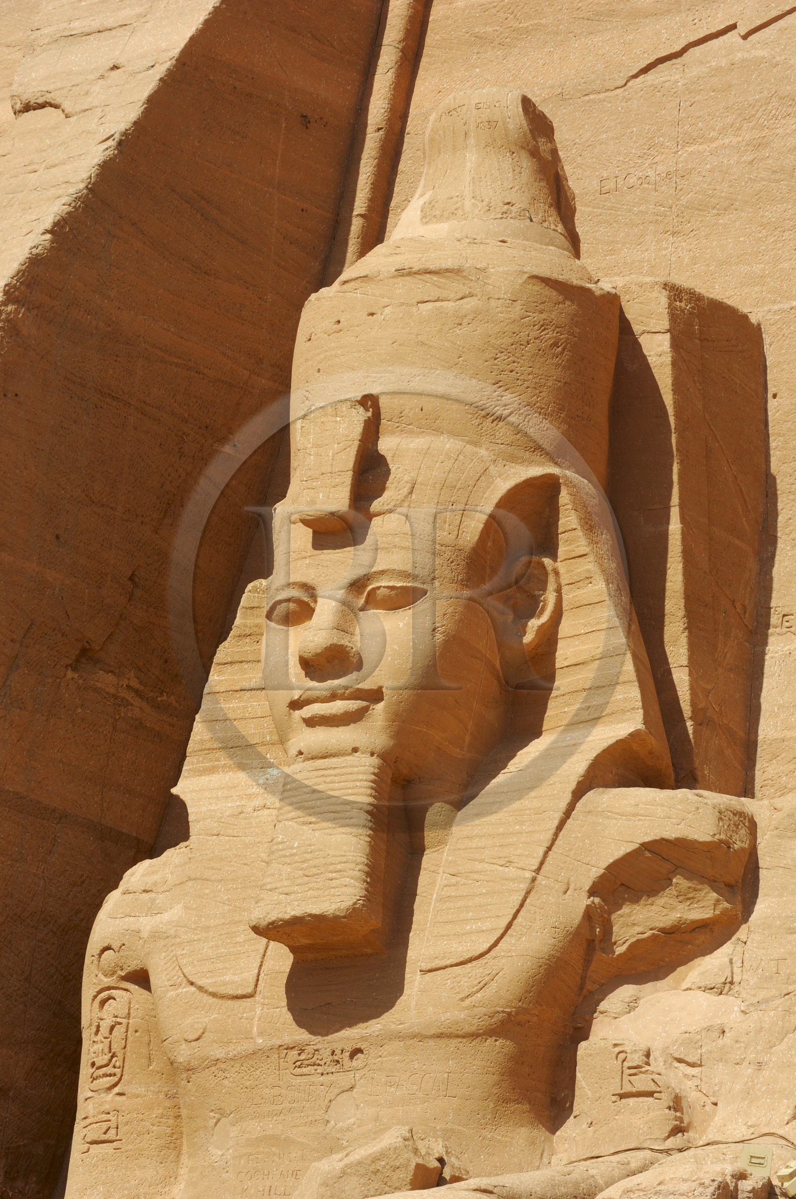 Egypte, Haute Egypte, Nubie, Abou Simbel, site classé Patrimoine Mondial de l'UNESCO, temple de Ramsès II