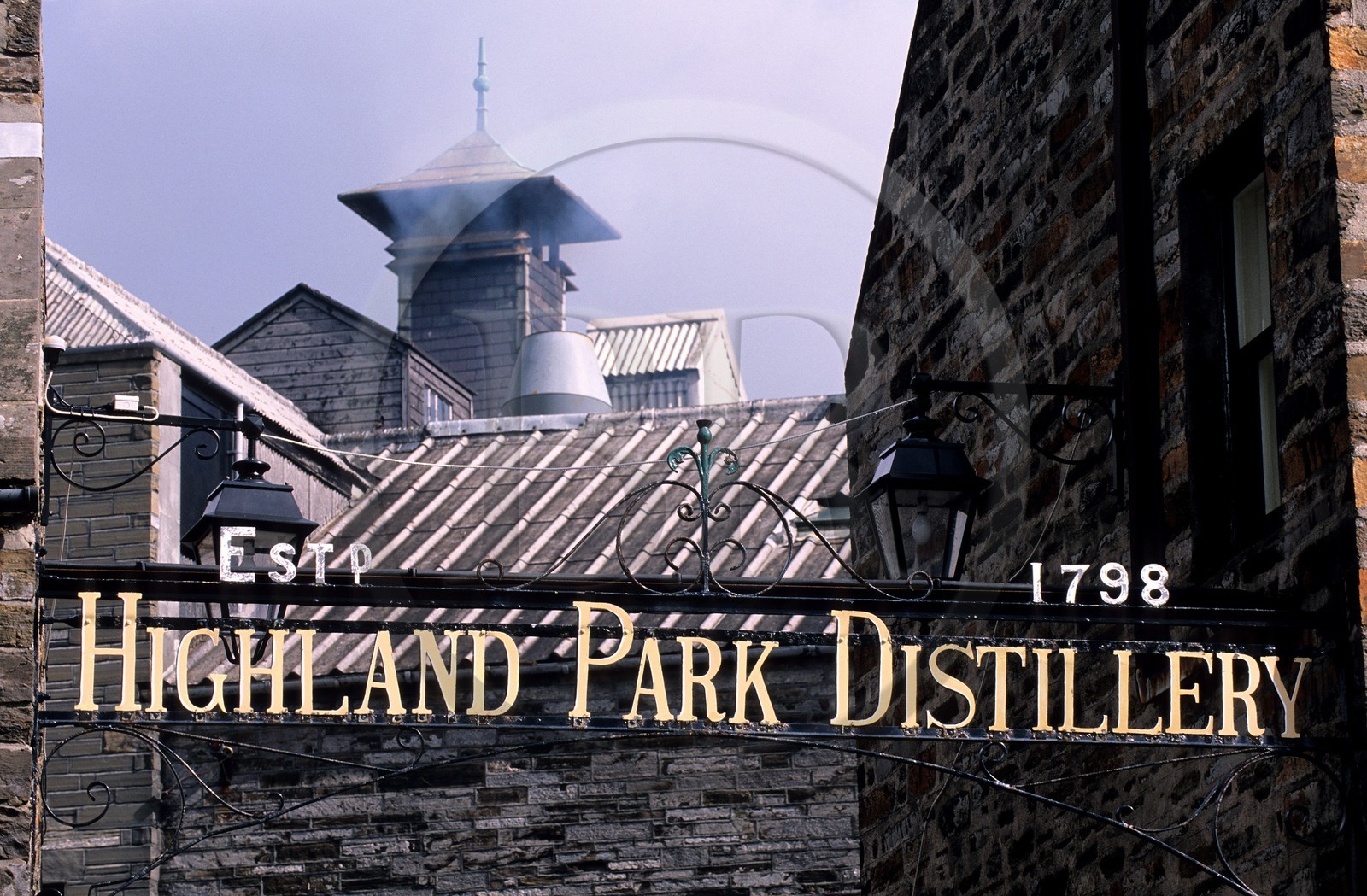 United Kingdom, Scotland, Orkney Islands, Highland Park whisky distillery
