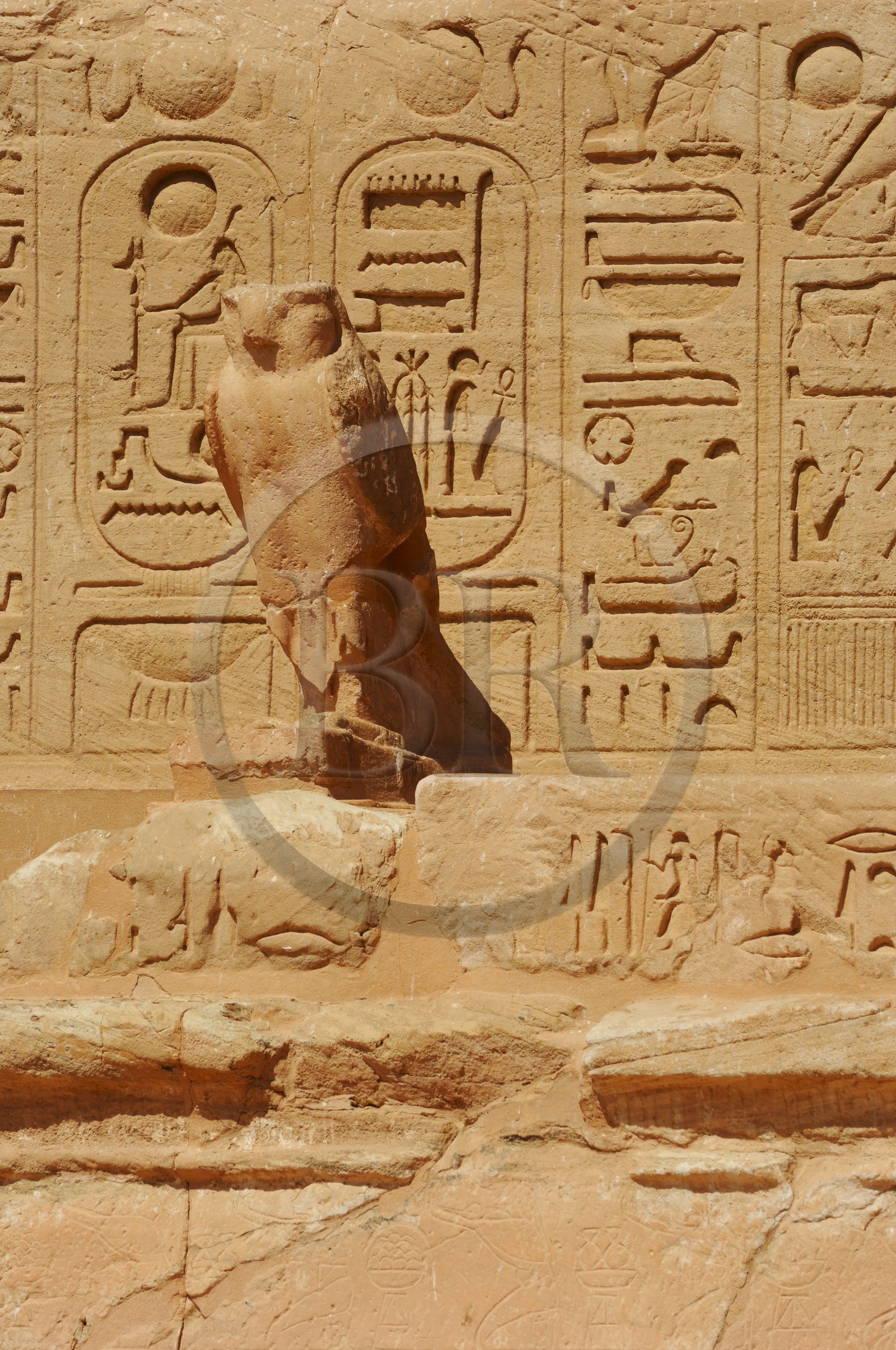 Egypt, Upper Egypt, Nubia, Abu Simbel, site listed as World Heritage by UNESCO, Ramesses II Temple