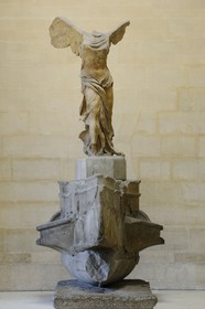 France, Paris (75), Musée du Louvre, la Victoire de Samothrace