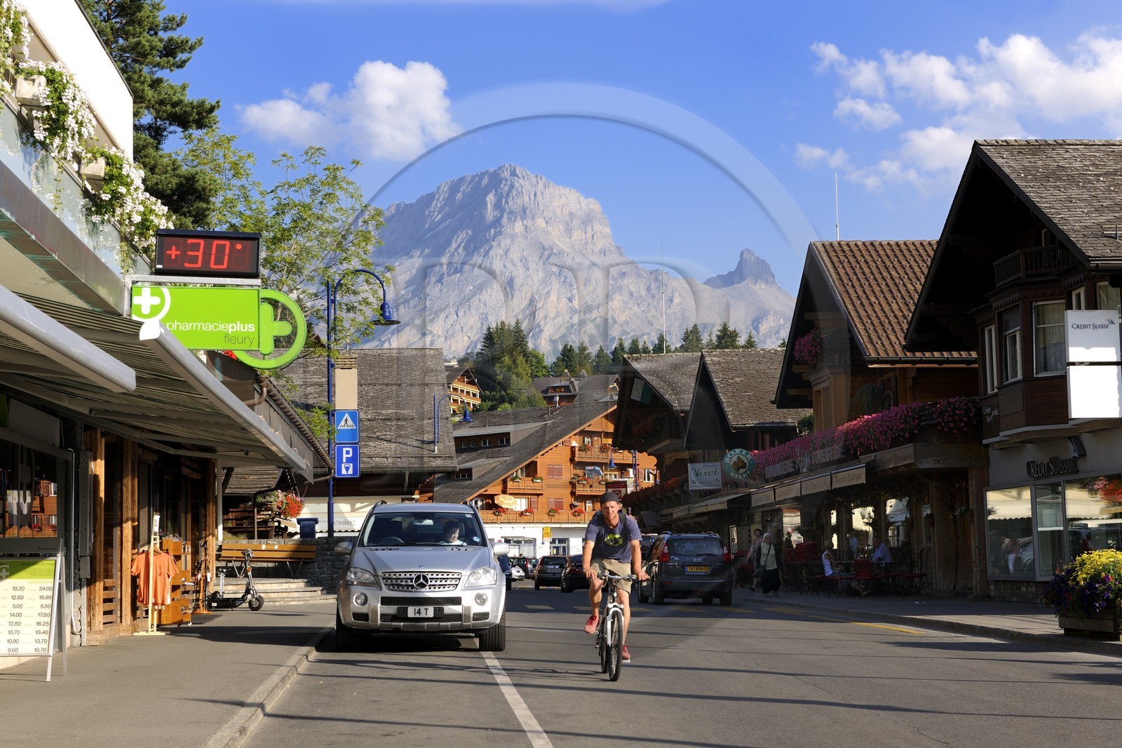 Switzerland, Canton of Vaud, Villars sur Ollon