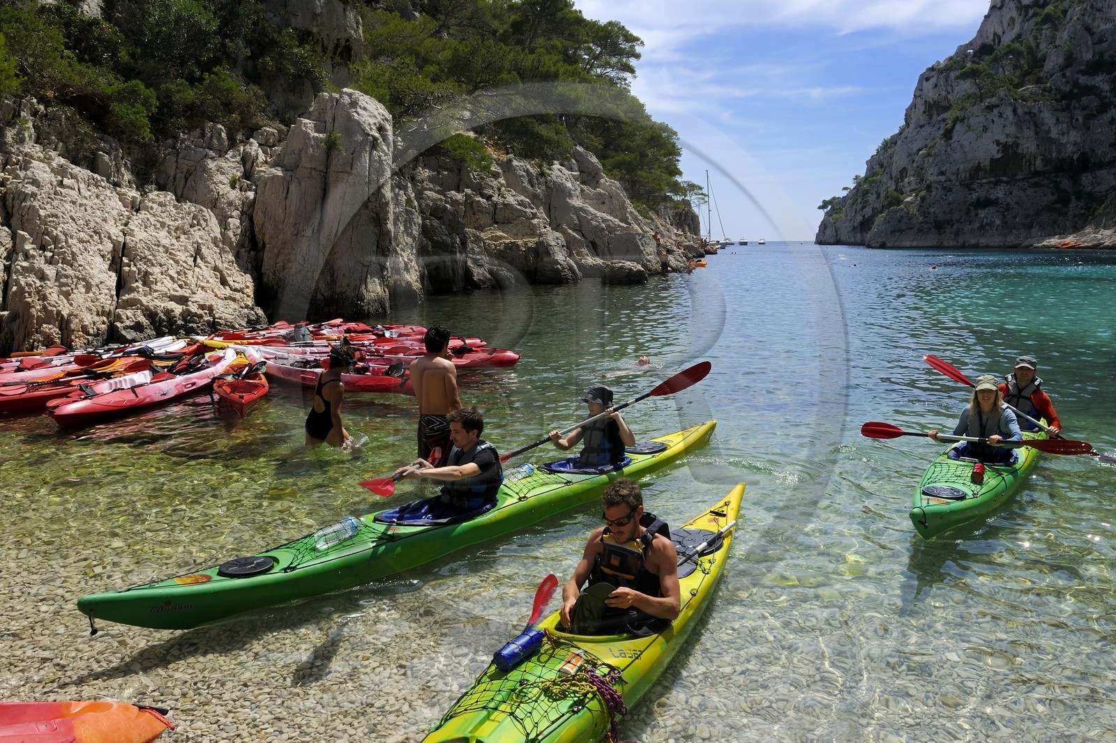 France, Bouches-du-Rhône (13), Cassis, la calanque d'en Vau