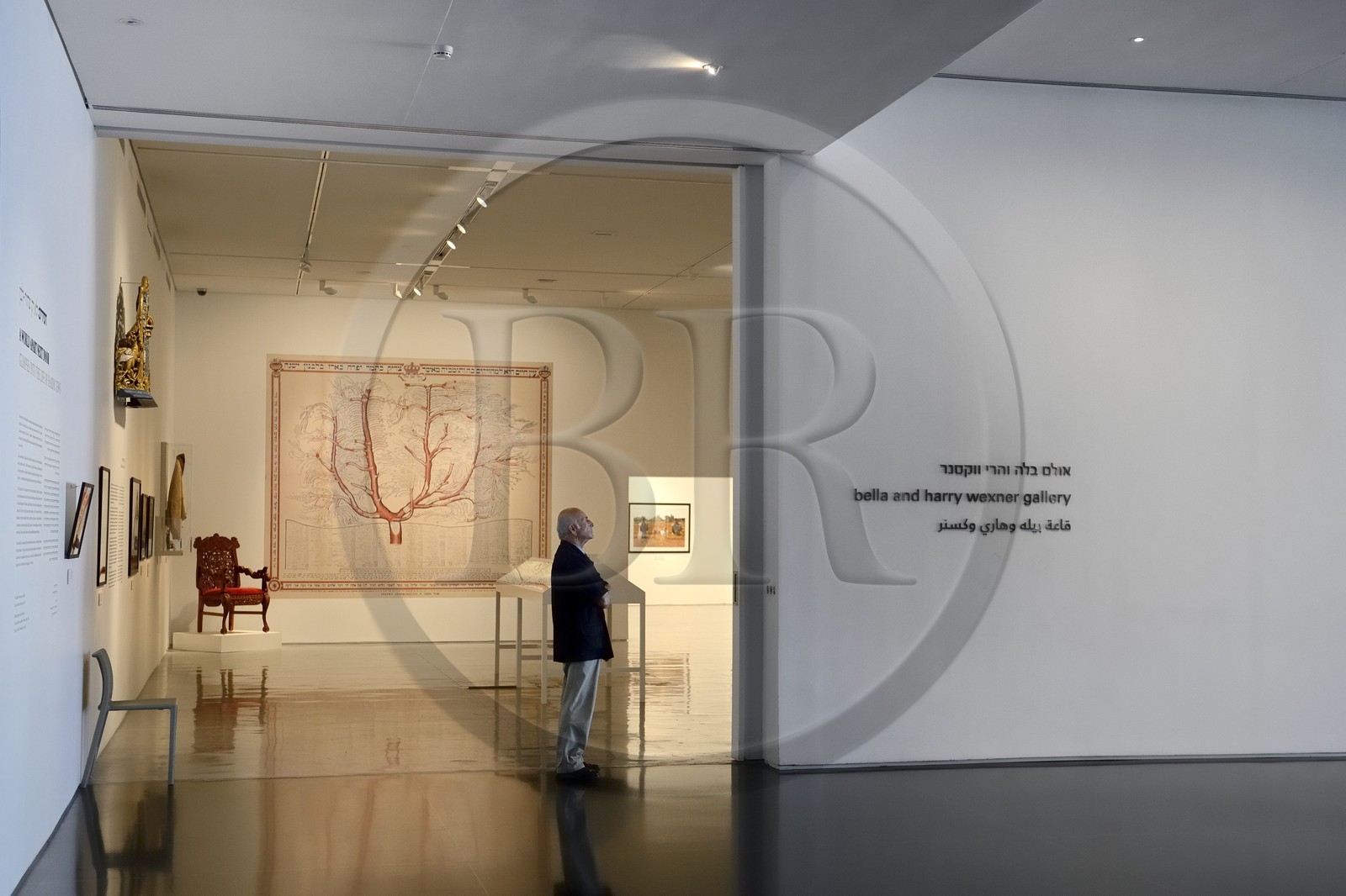 Israel, Jérusalem, quartier de Guivat Ram, musée d'Israel, departement d'archéologie