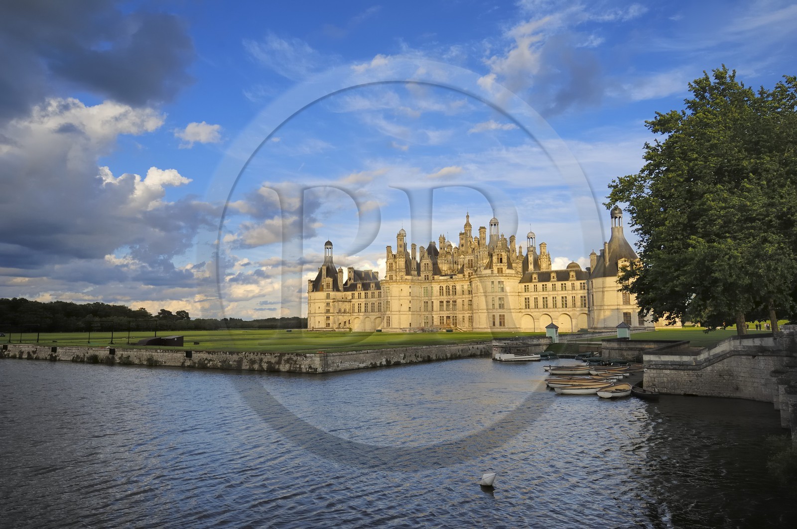 France, Loir et Cher (41), Vallée de la Loire classée Patrimoine Mondial de l' UNESCO, château de Chambord