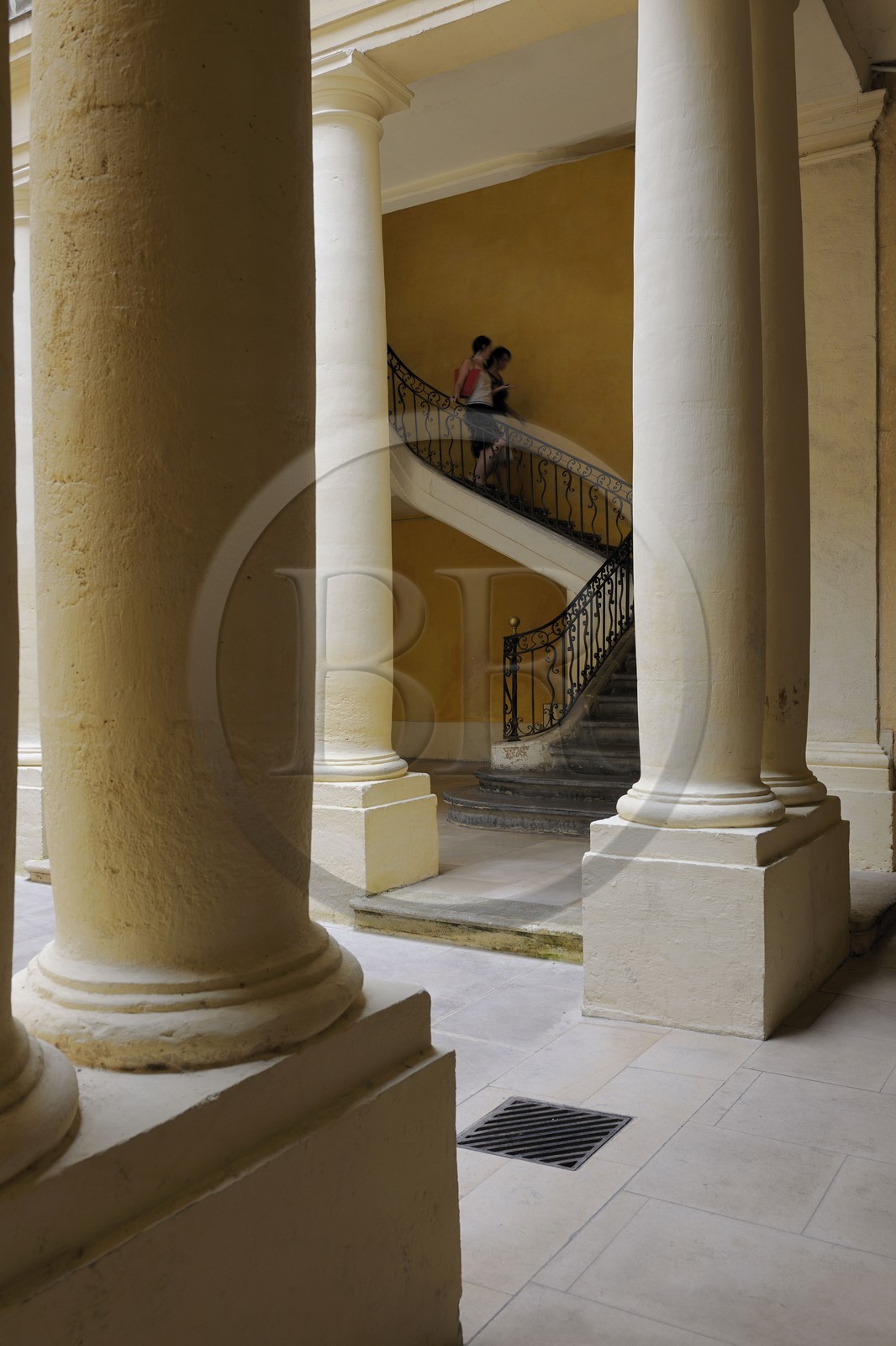 France, Hérault (34), Montpellier, Hôtel de Griffy du 18e siècle rue de l'Aiguillerie, classé monument historique